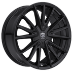 Edge Street 353B Cast Aluminum Wheel 20x8.5 with 5x4.50 / 5x120 Bolt Pattern and +40 Offset