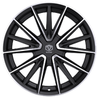 Edge Street 353MB 17x7.5 Cast Aluminum Wheel with 5x108 and 5x4.50 Bolt Pattern +40 Offset