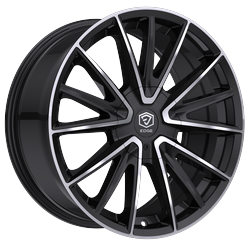 Edge Street 353MB 17x7.5 Cast Aluminum Wheel with 5x100 & 5x4.50 Bolt Pattern, +40 Offset