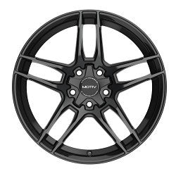 Motiv 434B-6751840 16x7.5 Cast Aluminum Wheel with +40 Offset, 5x100 Bolt Pattern