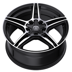 Edge Street 354MB Alloy Wheel 17x7.5 inches 5x108 / 5x4.50 Bolt Pattern +40 Offset