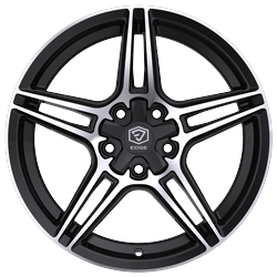 Edge Street 354MB 18x8 Cast Aluminum Wheel with 5x100 and 5x4.50 Bolt Pattern, +40 Offset