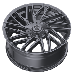 Edge Street 355A 17x7.5 Cast Aluminum Wheel with 5x4.50 and 5x120 Bolt Patterns, +40 Offset