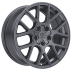 Edge Street 356A 20x8.5 Cast Aluminum Wheel with +40 Offset for 5x112 and 5x4.50 Bolt Patterns