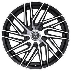 Edge Street 355MB 20x8.5 Cast Aluminum Wheel with +40 Offset and 5x100 / 5x4.50 Bolt Pattern