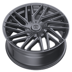 Edge Street 355A 17x7.5 Cast Aluminum Wheel with 5x112 and 5x4.50 Bolt Patterns, +40 Offset