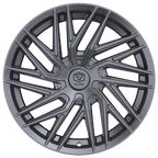 Edge Street 355A 18x8 Cast Aluminum Wheel with 5x112 and 5x4.50 Bolt Patterns and +40 Offset