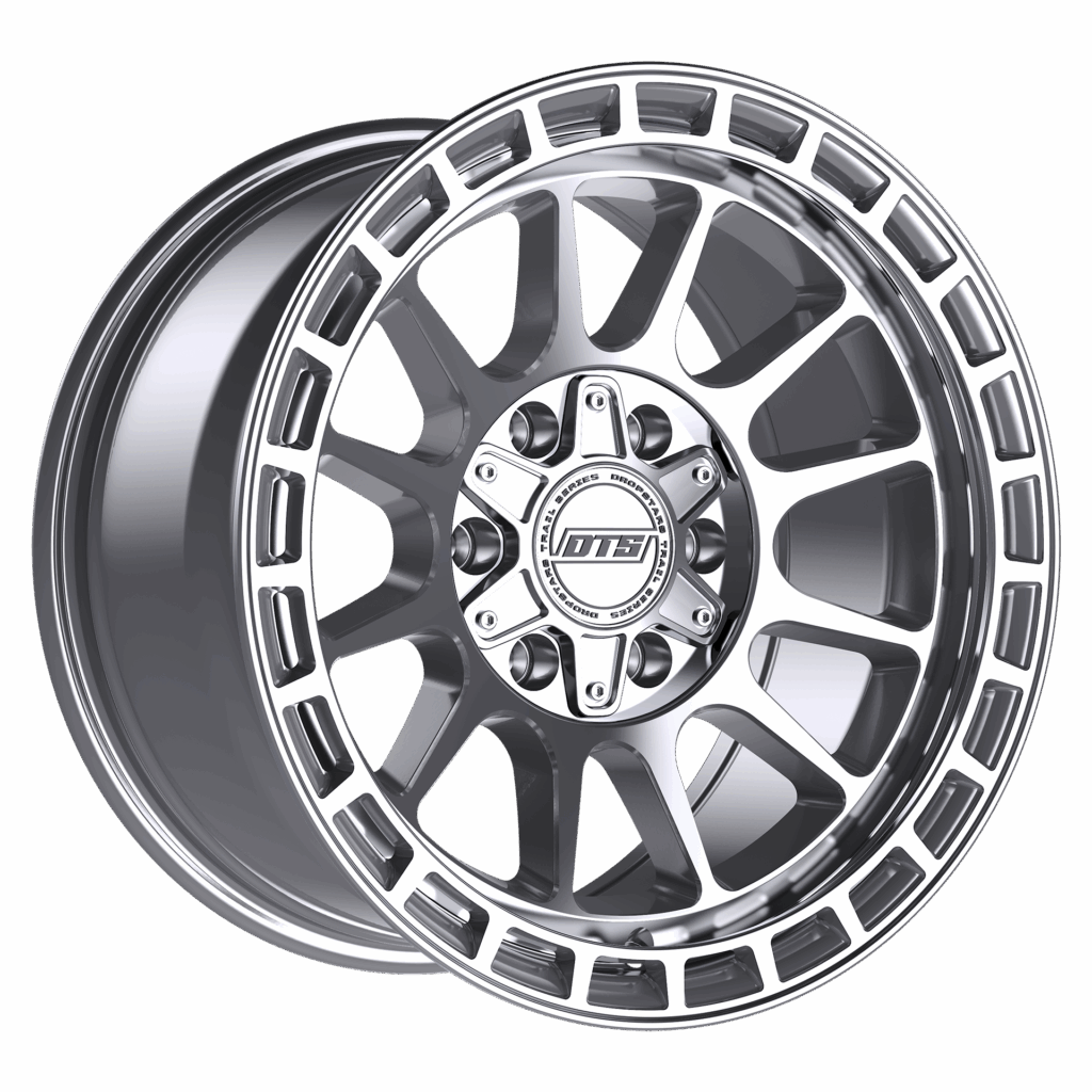 DROPSTAR TRAIL SERIES 606MS WHEELS 6X5.5(139.7) & 6X135 - MACHINED FINISHED
