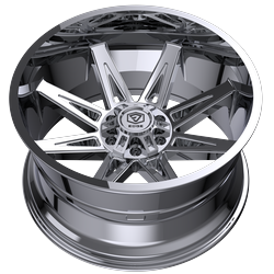 Edge Off Road 304C 20x9 Cast Aluminum Wheel with 6x135 and 6x5.50 Bolt Pattern, +18 Offset