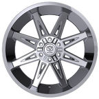 Edge Off Road 304C 22x12 Cast Aluminum Wheel with 6x135 and 6x5.50 Bolt Pattern, -44 Offset