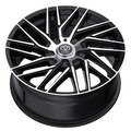 Edge Street 355MB 18x8 Cast Aluminum Wheel with 5x100 / 5x4.50 Bolt Pattern and +40 Offset
