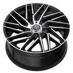 Edge Street 355MB 18x8 Cast Aluminum Wheel with 5x100 / 5x4.50 Bolt Pattern and +40 Offset