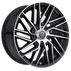 Edge Street 355MB 18x8 Cast Aluminum Wheel with 5x100 / 5x4.50 Bolt Pattern and +40 Offset