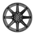 Gear Off Road 765B 18x9 Cast Aluminum Wheel with 6x135 / 6x5.50 Bolt Pattern and +18 Offset