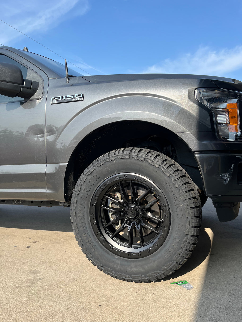 2015-2020 FORD F-150 WITH 20X10 LOCK OFF-ROAD, 35X12.50R20 TIRES AND 3” LEVELING KIT - GALLERY