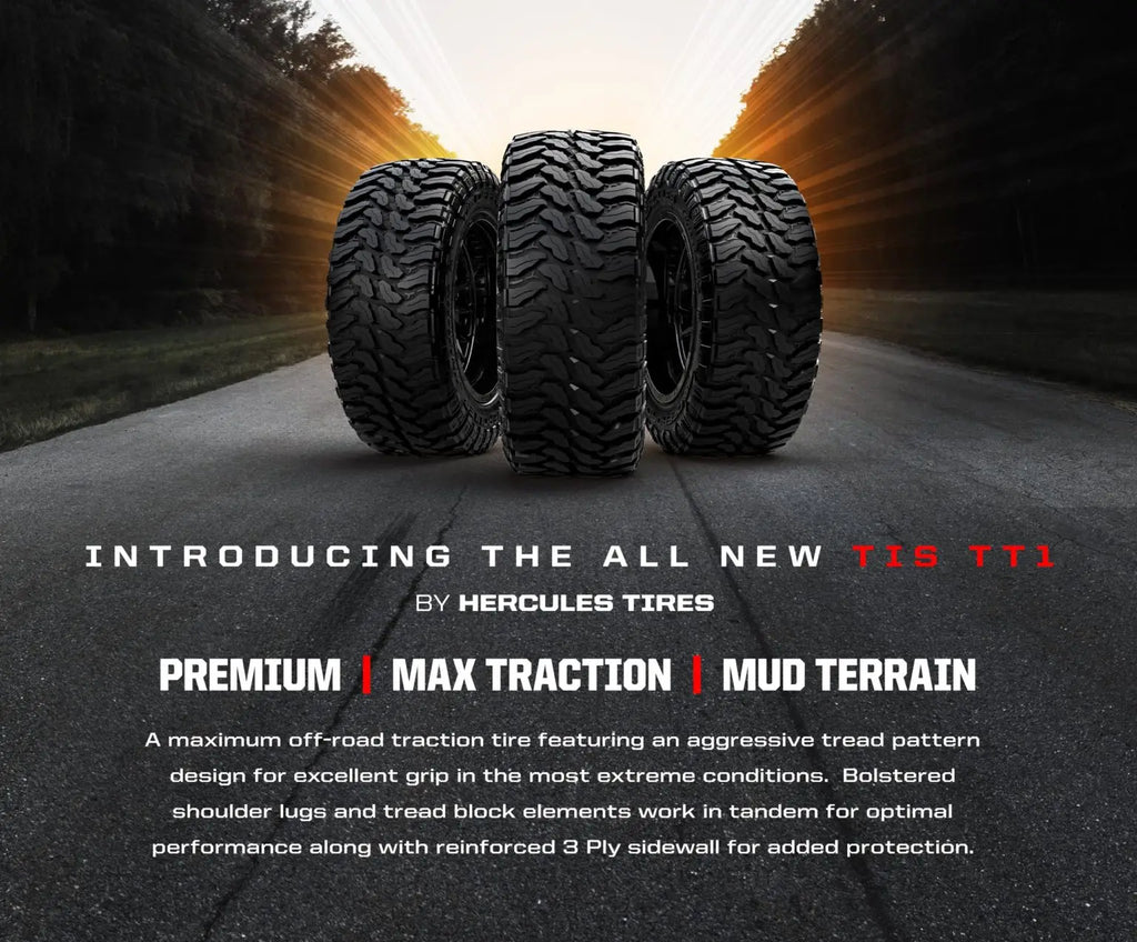 LT37X13.50R24 HERCULES TIS OFF-ROAD TT1 - 124Q - 12PLY