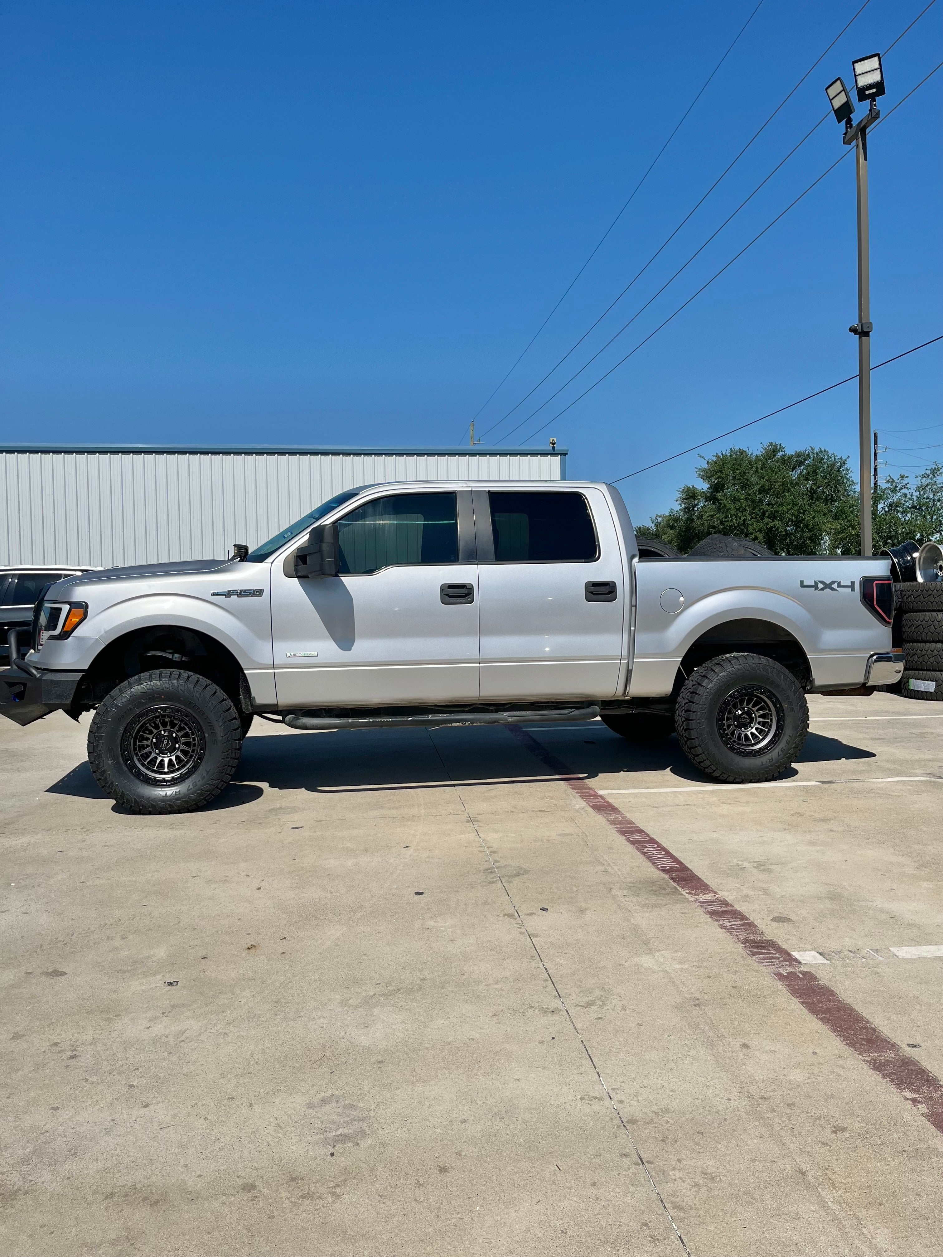 2009-2014 FORD F-150 WITH 17X9 LOCK OFF-ROAD, 35X12.50R17 TIRES AND 3” LEVELING KIT - GALLERY