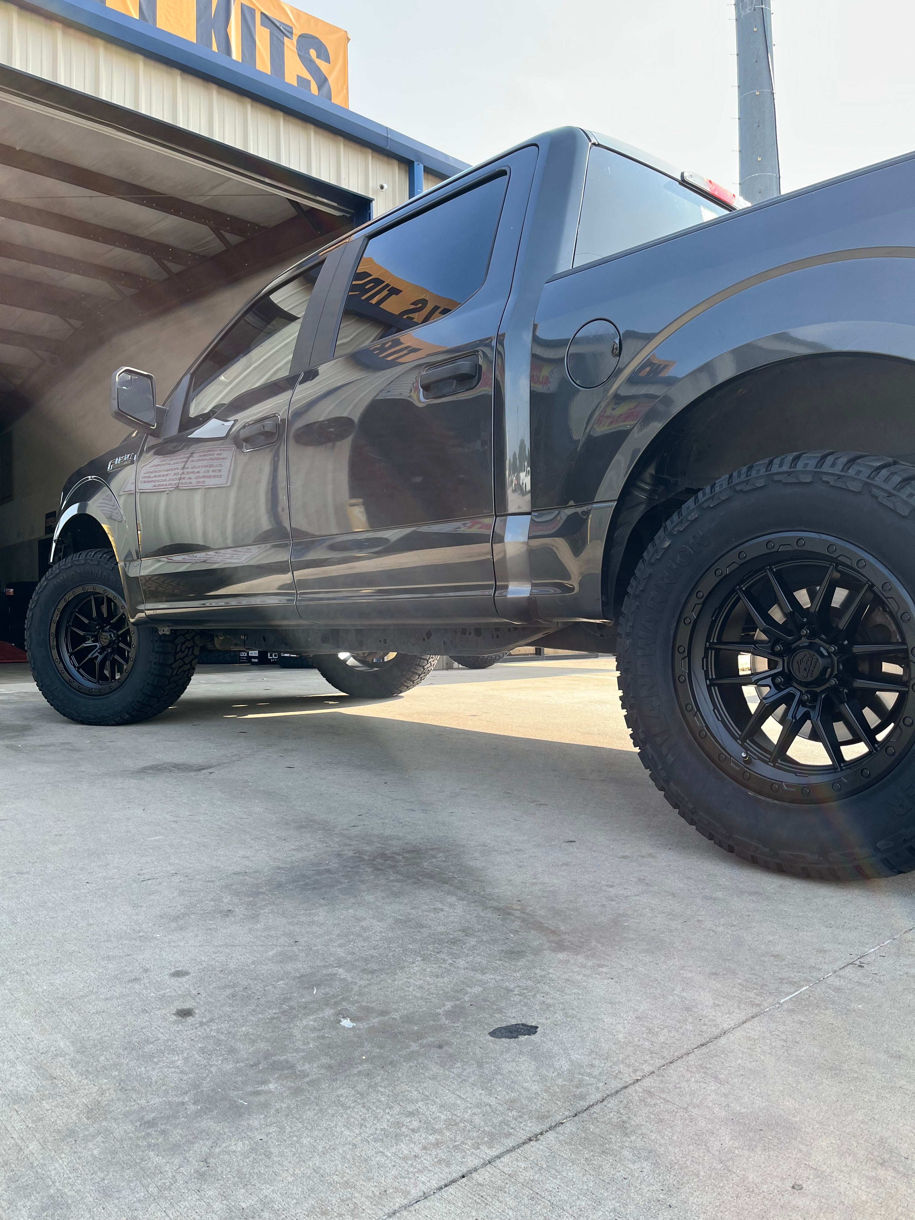 2015-2020 FORD F-150 WITH 20X10 LOCK OFF-ROAD, 35X12.50R20 TIRES AND 3” LEVELING KIT - GALLERY