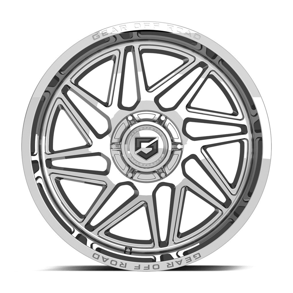 Gear Off Road 761C Ratio 22x10 All Terrain Wheel with 8x170 Bolt Pattern and -19 Offset