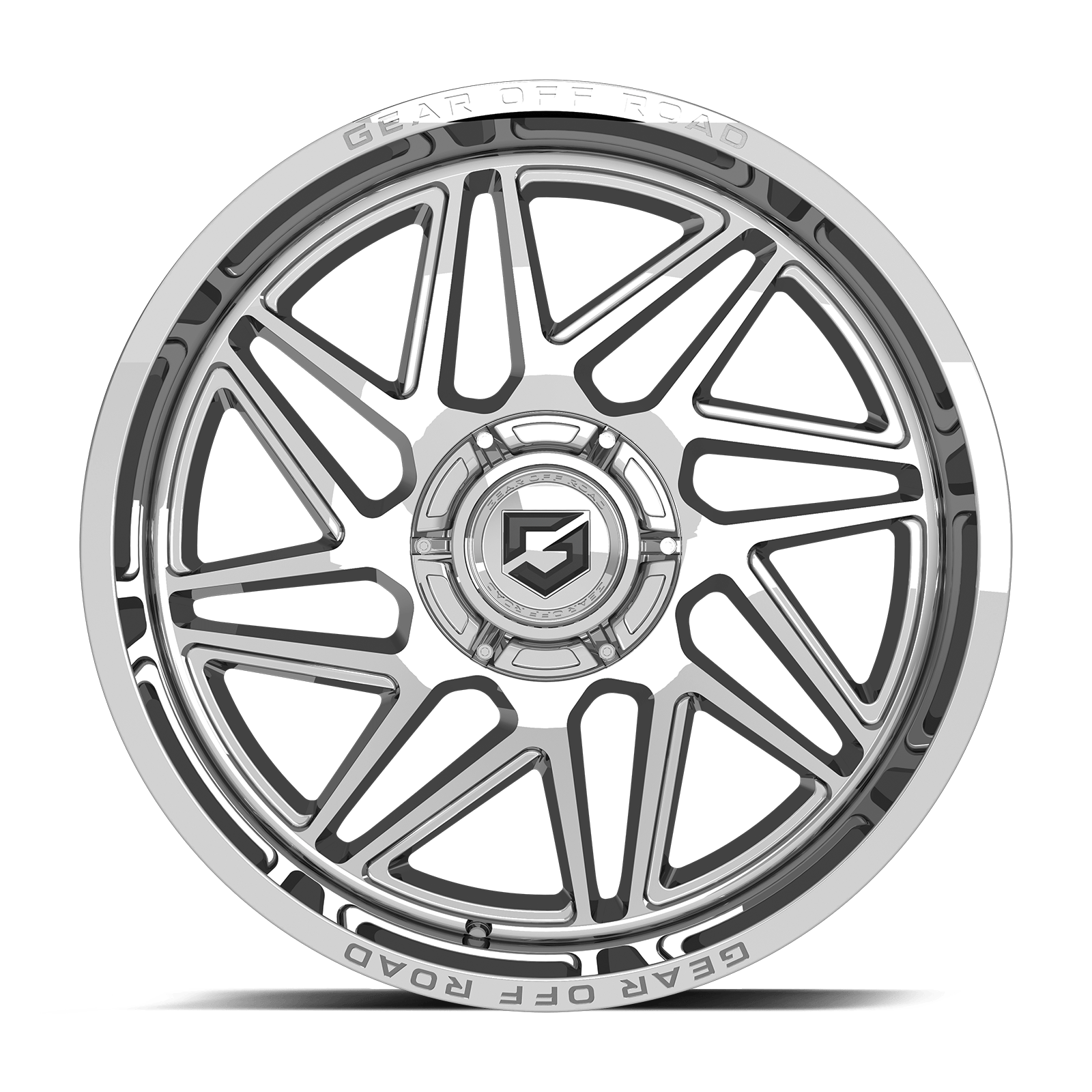 Gear Off Road 761C Ratio 22x10 All Terrain Wheel with 8x170 Bolt Pattern and -19 Offset