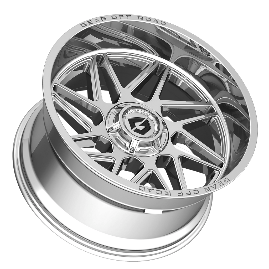 Gear Off Road 761C Ratio 22x10 All Terrain Wheel with 8x170 Bolt Pattern and -19 Offset
