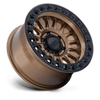 KMC IMS 20x9 Matte Bronze with Gloss Black Lip Wheel - 6x139.7 Bolt Pattern, +18 Offset