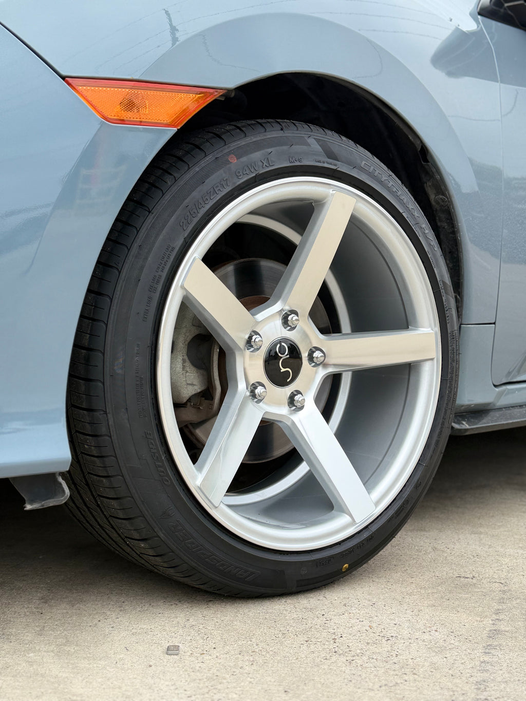 2023 - 2026 HONDA ACCORD WITH 17X9 JNC026 WHEELS AND 225/45R17 TIRES - GALLERY
