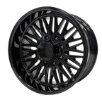 20X10 RECON OFFROAD RCO21 FULL GLOSS BLACK WITH 8X170 BOLT PATTERN AND -24 OFFSET