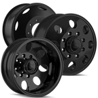 20X8.25 ION 167 DUALLY WITH 8X200 BOLT PATTERN - GLOSS BLACK