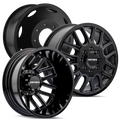 20X8.25 MAYHEM COGENT DUALLY 8107D WITH 8X200 BOLT PATTERN - GLOSS BLACK