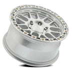 18X9 ARENA OFF-ROAD A119 BOOST WHEEL -  5X127 BOLT PATTERN AND +00mm OFFSET - GLOSS SILVER MACHINED