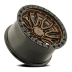 ARENA OFF-ROAD A120 TERRA - 6X135 BOLT PATTERN - SMOKED BRONZE CENTER GLOSSY BLACK LIP