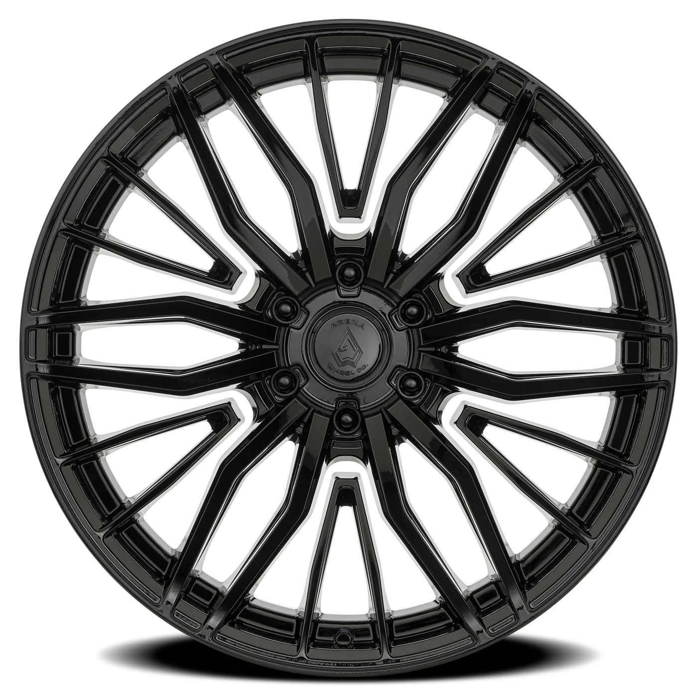 ARENA OFF-ROAD A122 PHANTOM - 6X135 BOLT PATTERN - GLOSSY BLACK