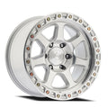 ARENA OFF-ROAD A123 THROTTLE - 6X135 BOLT PATTERN - GLOSS SILVER MACHINED