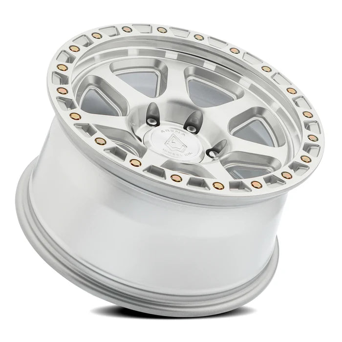 ARENA OFF-ROAD A123 THROTTLE - 6X135 BOLT PATTERN - GLOSS SILVER MACHINED
