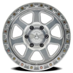 ARENA OFF-ROAD A123 THROTTLE - 6X135 BOLT PATTERN - GLOSS SILVER MACHINED