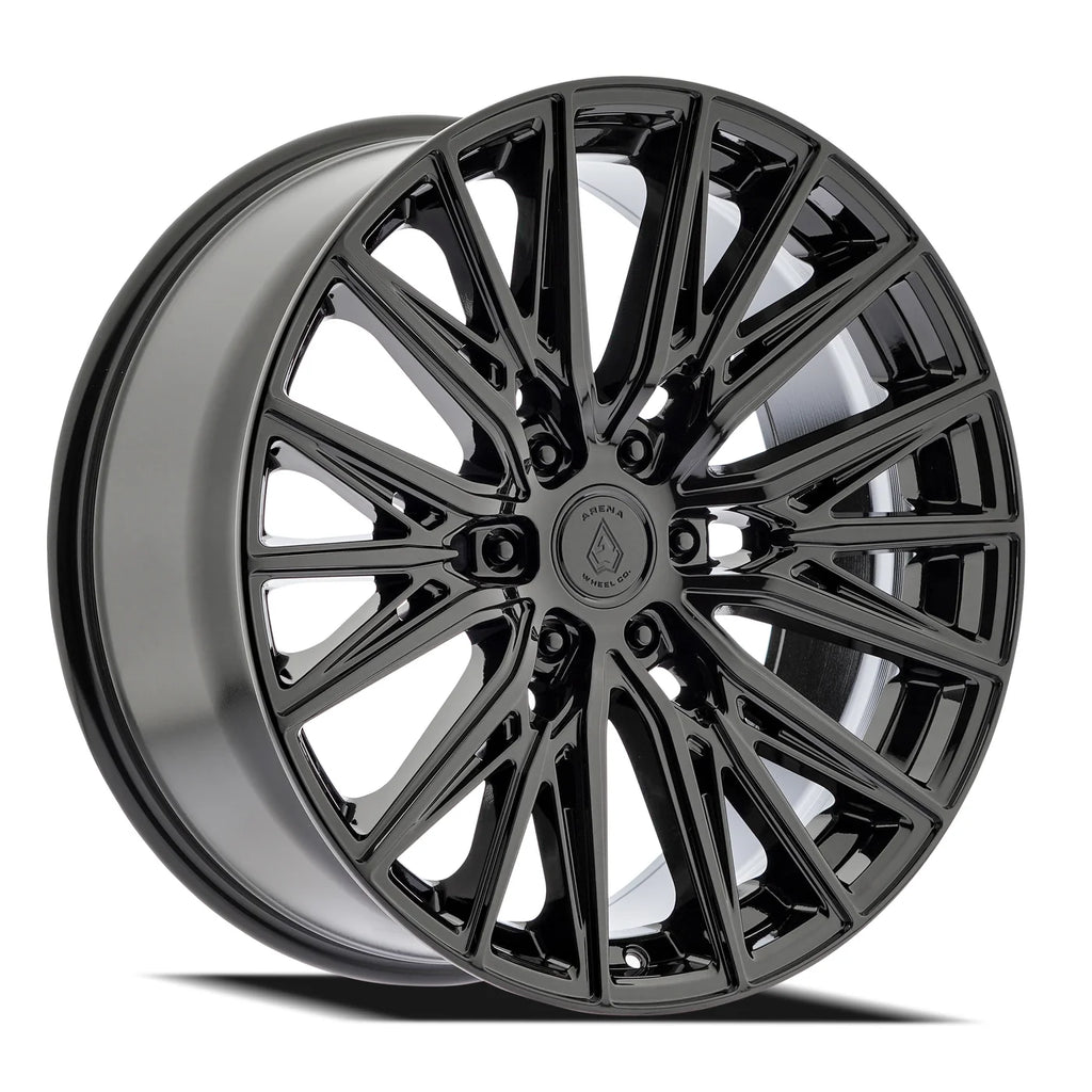 ARENA OFF-ROAD A124 FINESSE - 6X135 BOLT PATTERN - GLOSSY BLACK