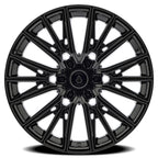 ARENA OFF-ROAD A124 FINESSE - 6X135 BOLT PATTERN - GLOSSY BLACK
