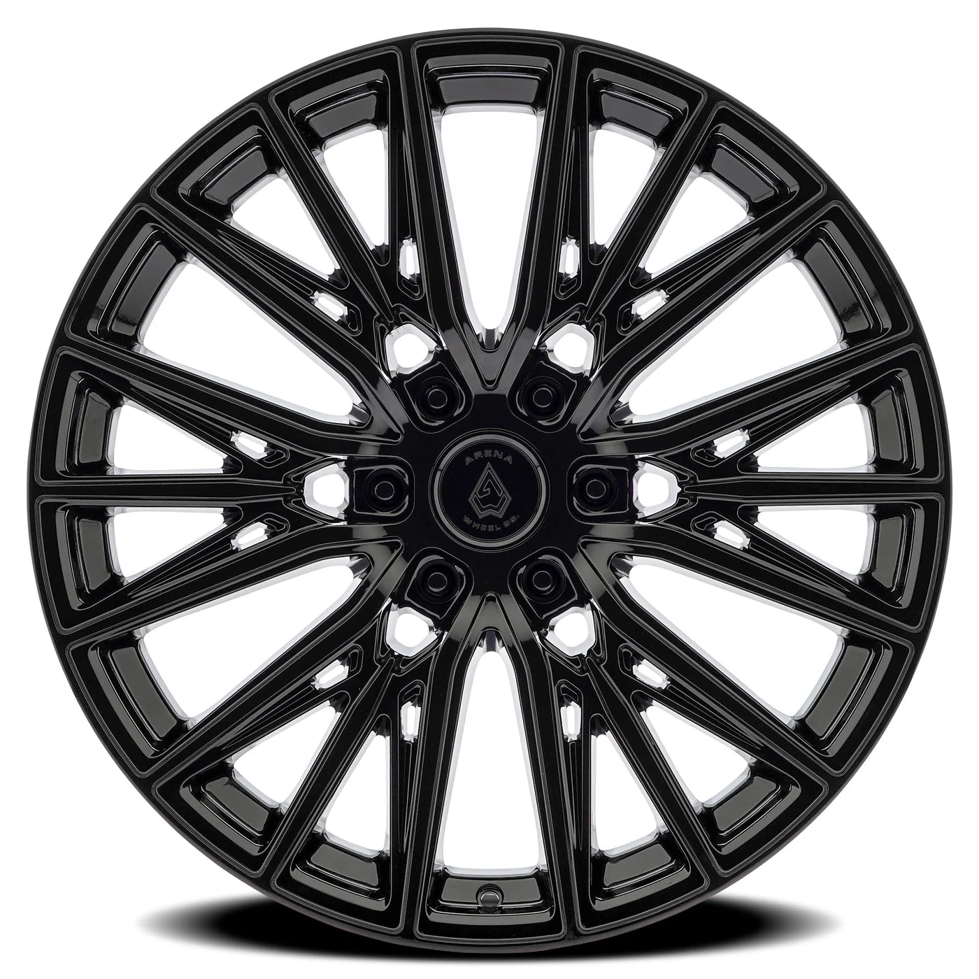 ARENA OFF-ROAD A124 FINESSE - 6X135 BOLT PATTERN - GLOSSY BLACK
