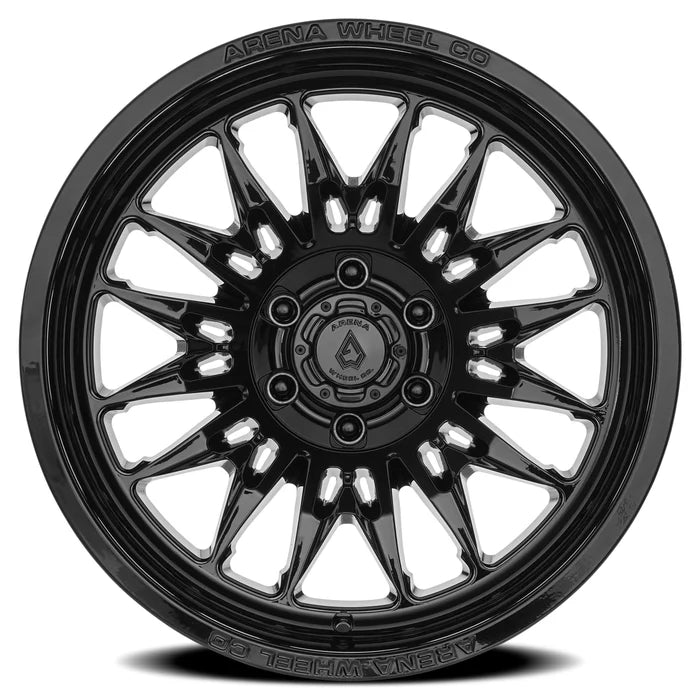 ARENA OFF-ROAD A126 JAVELIN - 6X135 BOLT PATTERN - GLOSSY BLACK