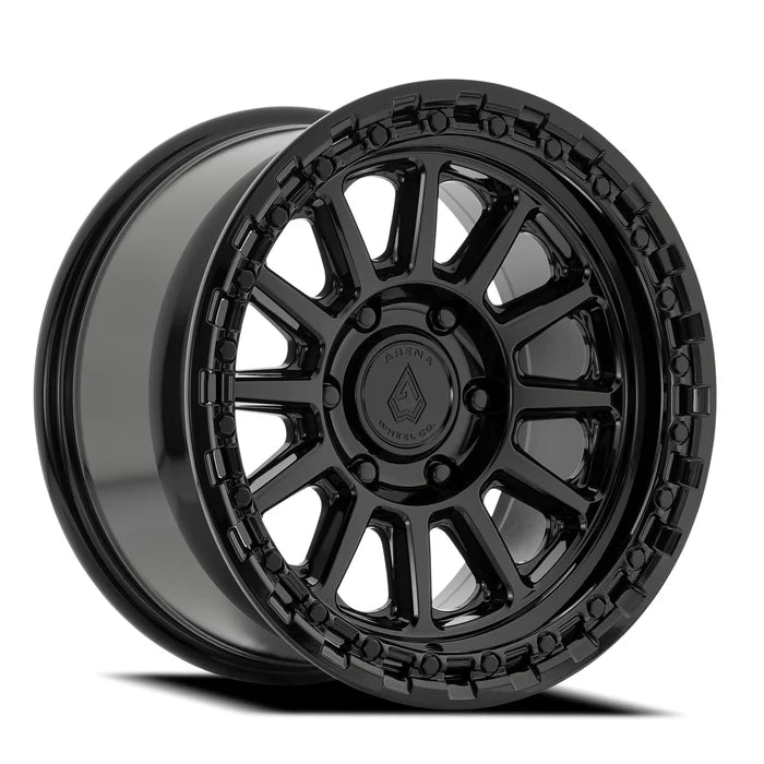 ARENA OFF-ROAD A128 ENDURO - 6X135 BOLT PATTERN - GLOSSY BLACK