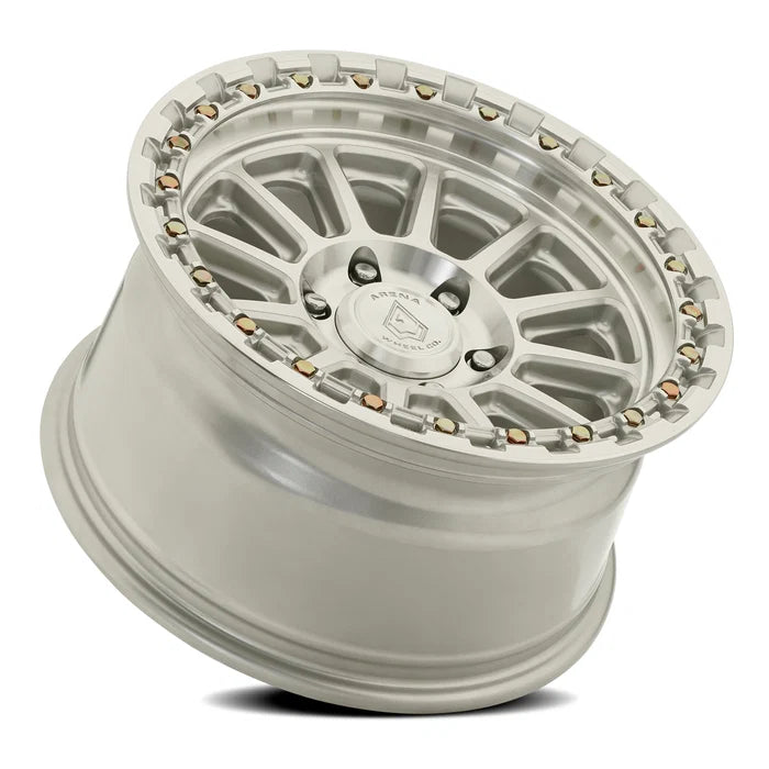 ARENA OFF-ROAD A128 ENDURO - 6X135 BOLT PATTERN - GLOSS SILVER MACHINED