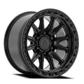 ARENA OFF-ROAD A132 BLITZ - 6X135 BOLT PATTERN - SATIN BLACK CENTER GLOSSY BLACK LIP