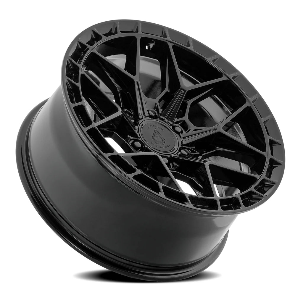 ARENA OFF-ROAD A133 RAMPAGE - 6X135 BOLT PATTERN - GLOSSY BLACK
