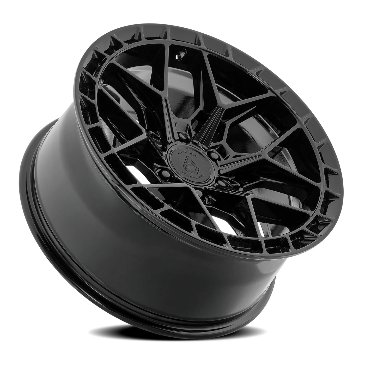 ARENA OFF-ROAD A133 RAMPAGE - 6X135 BOLT PATTERN - GLOSSY BLACK