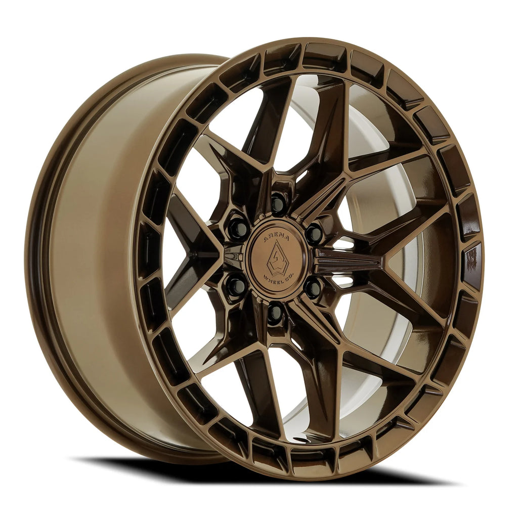 ARENA OFF-ROAD A133 RAMPAGE - 6X135 BOLT PATTERN - SMOKED BRONZE TINT CLEAR