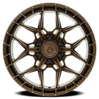 ARENA OFF-ROAD A133 RAMPAGE - 6X135 BOLT PATTERN - SMOKED BRONZE TINT CLEAR