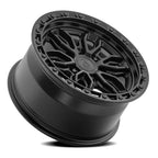 ARENA OFF-ROAD A137 PURSUIT - 6X135 BOLT PATTERN - SATIN BLACK CENTER GLOSSY BLACK LIP