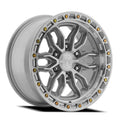 ARENA OFF-ROAD A137 PURSUIT - 6X135 BOLT PATTERN - GLOSS SILVER MACHINED