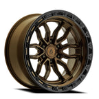 ARENA OFF-ROAD A137 PURSUIT - 6X135 BOLT PATTERN - SMOKED BRONZE CENTER GLOSSY BLACK LIP